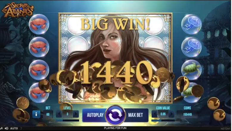 Machine A Sous Secrets of Atlantis